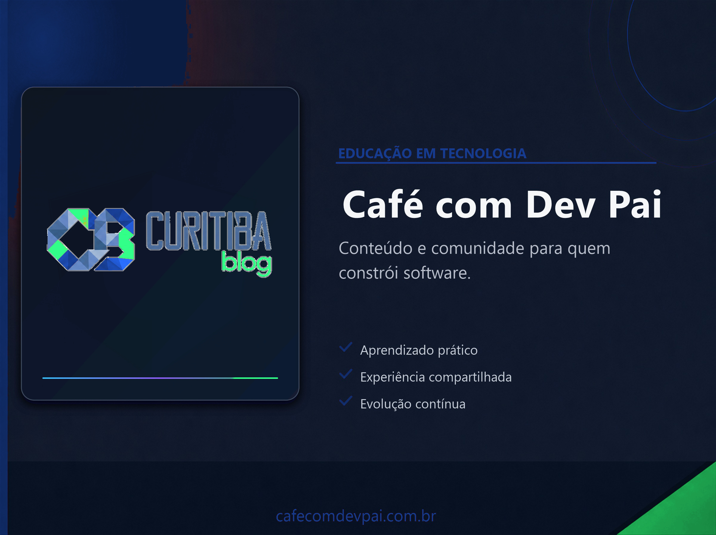 Capa do projeto Café com Dev Pai