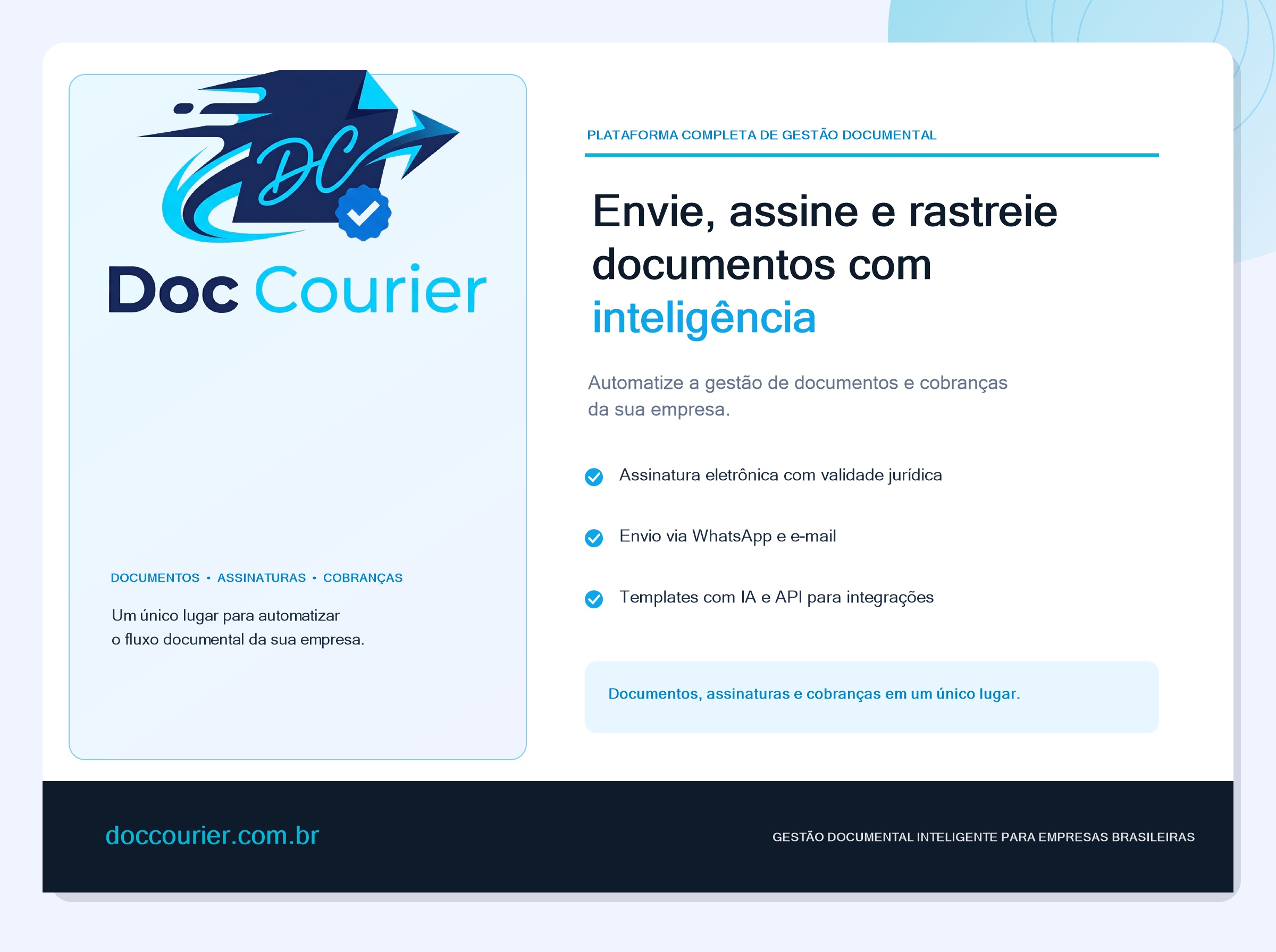 Capa do projeto DocCourier
