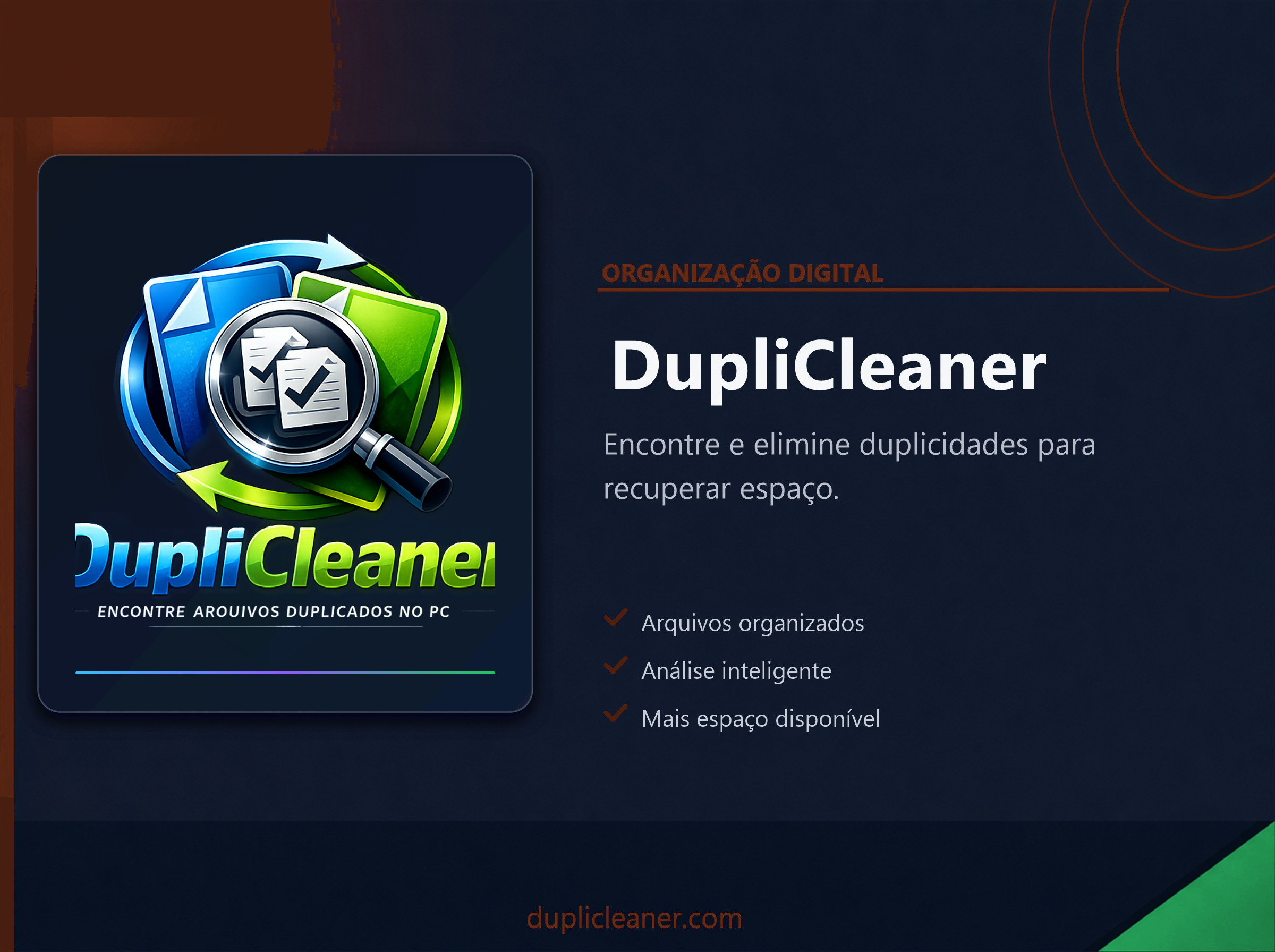 Capa do projeto DupliCleaner