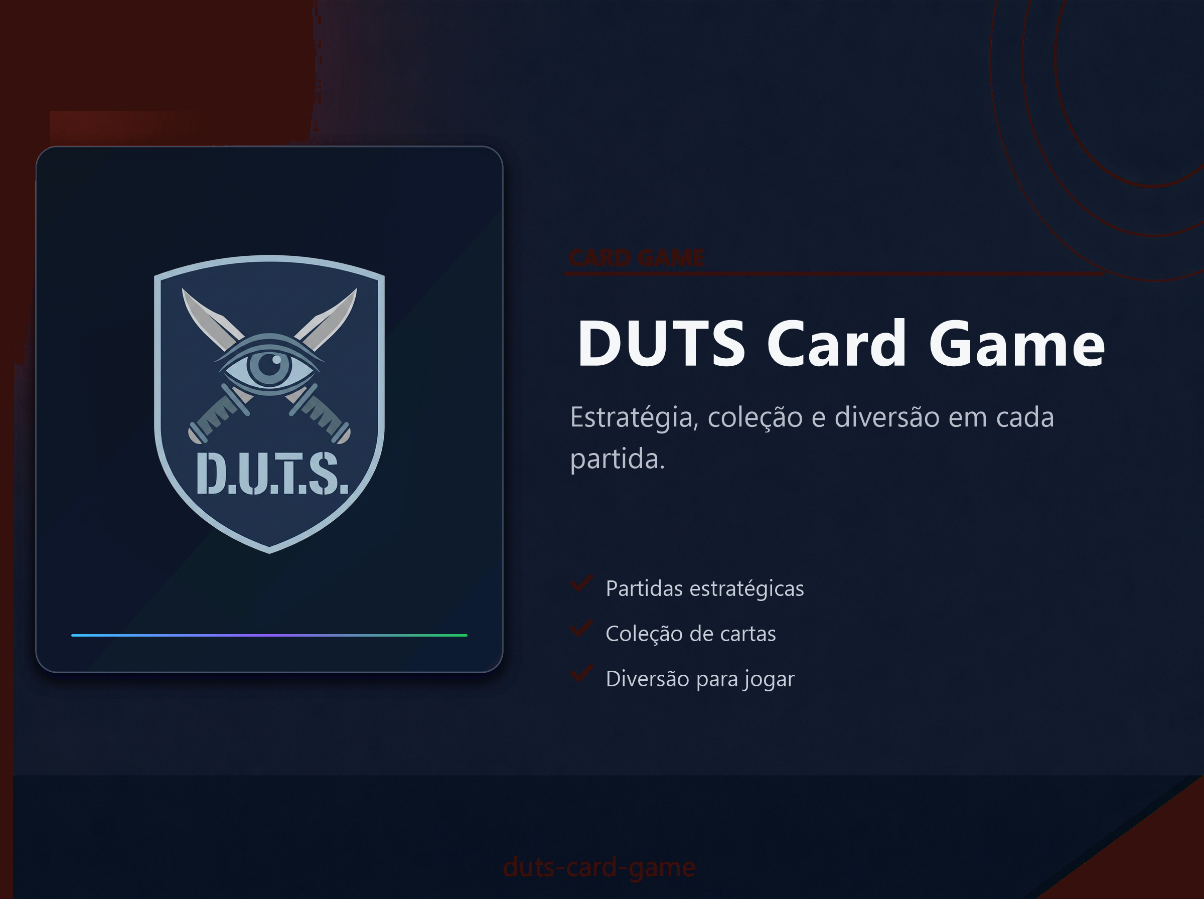 Capa do projeto Duts Card Game