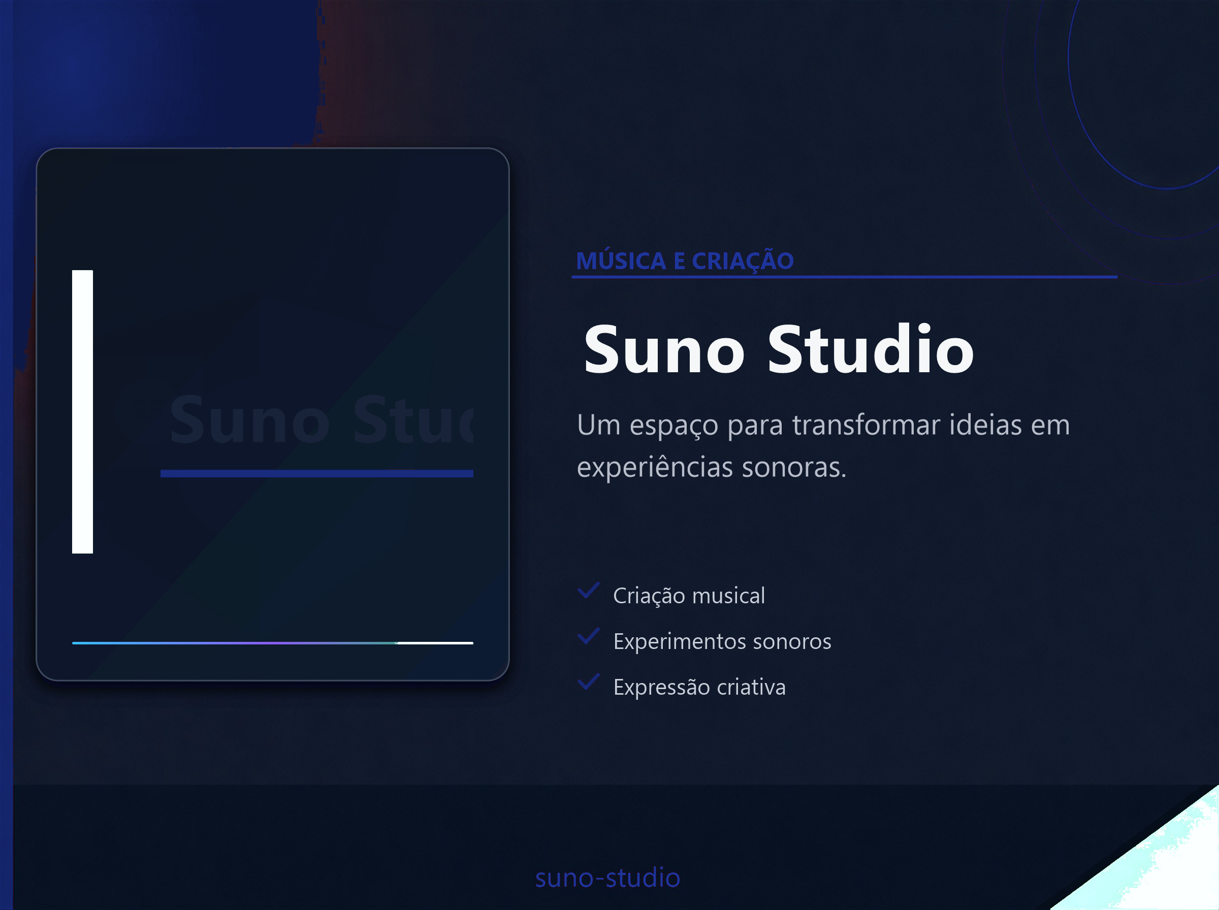 Capa do projeto Suno Studio