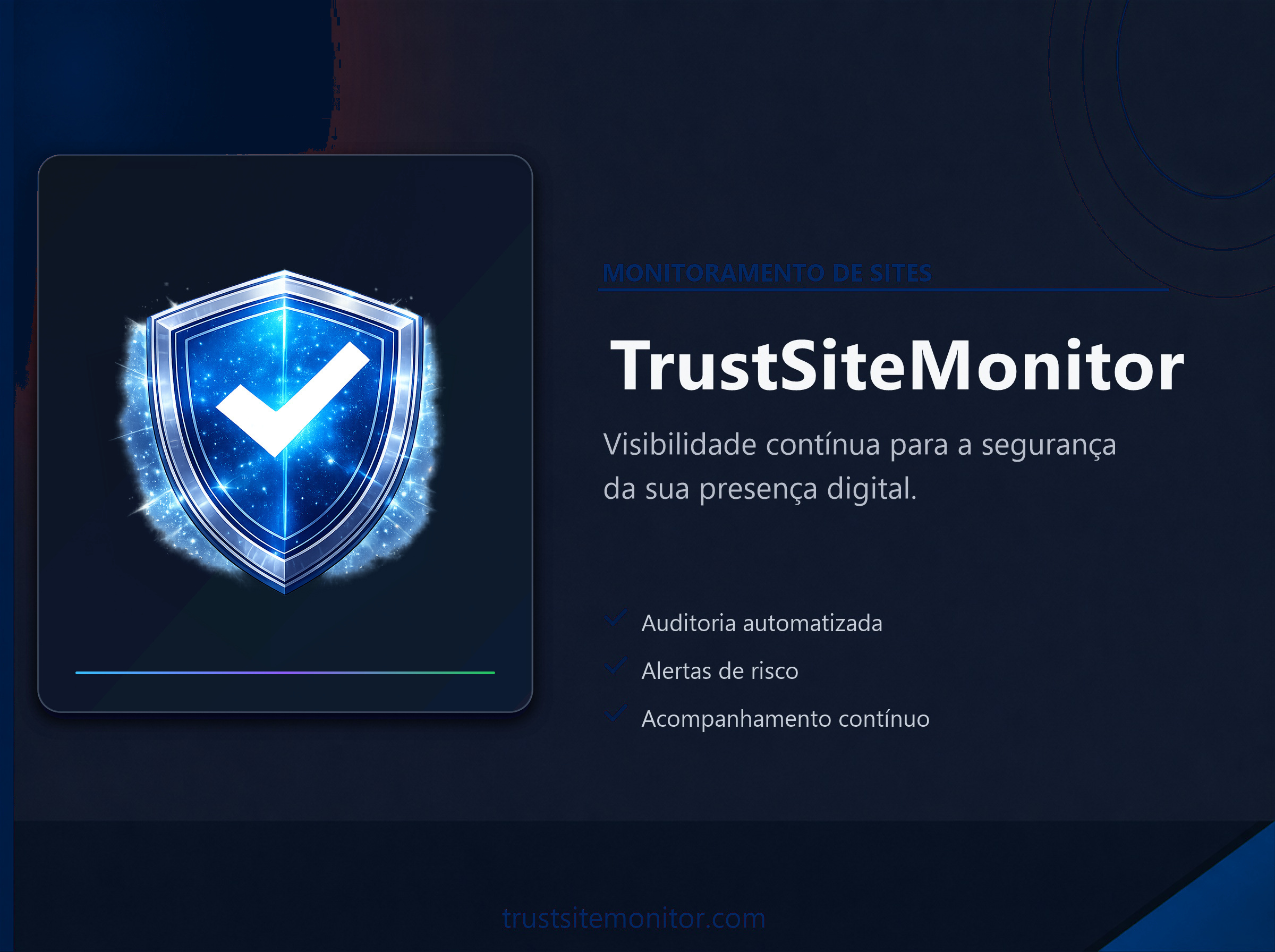 Capa do projeto TrustSiteMonitor